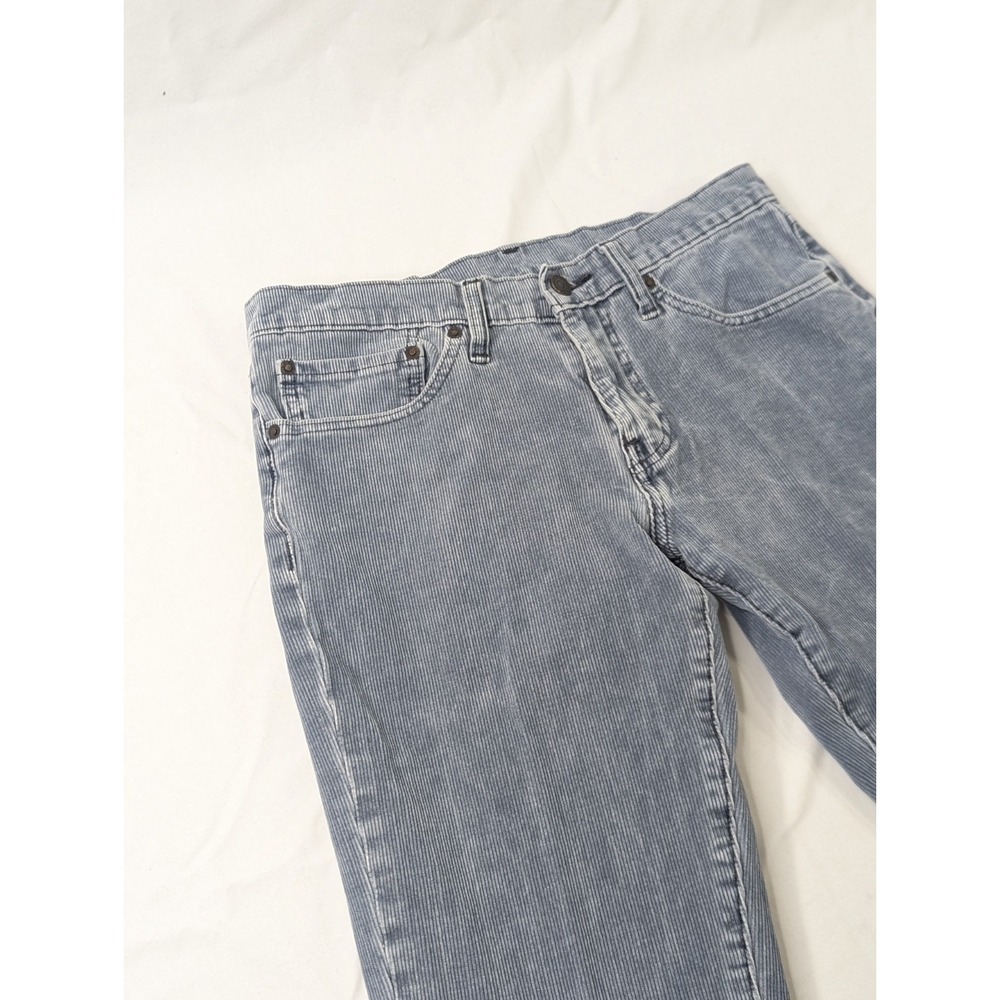 Levi's 511 Pants Mens 31x27 (31x32 Tag) Corduroy Slim Fit Stretch Casual Classic